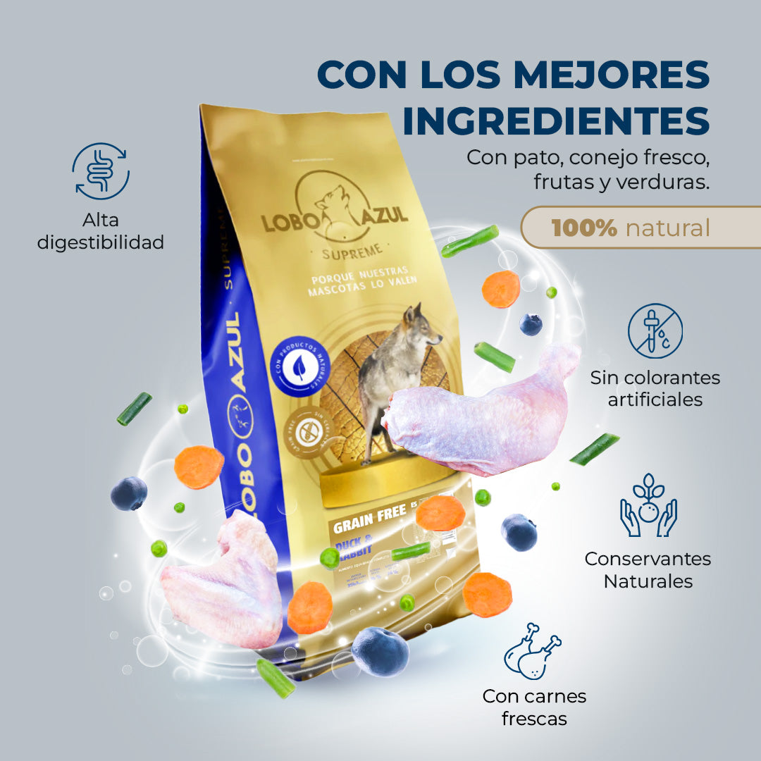 Grain Free Adult Duck & Rabbit