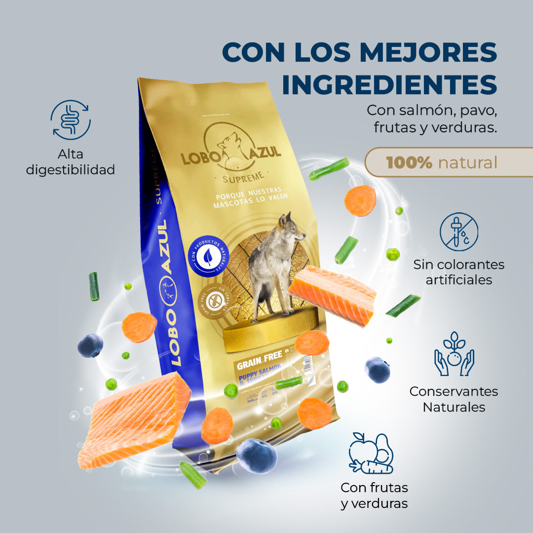 Grain Free Puppy Salmon & Turkey