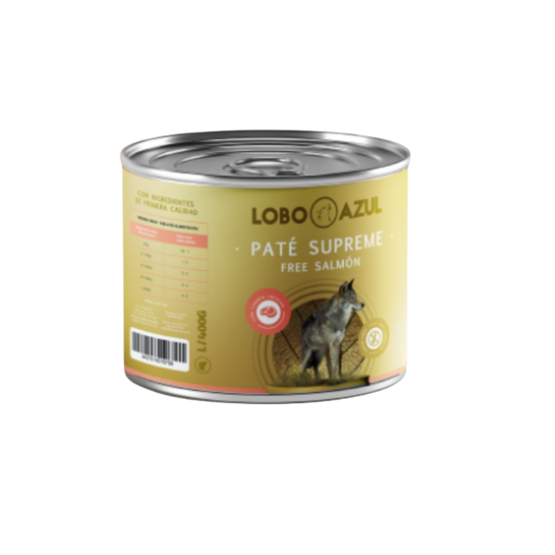 Salmão grátis para paté supremo