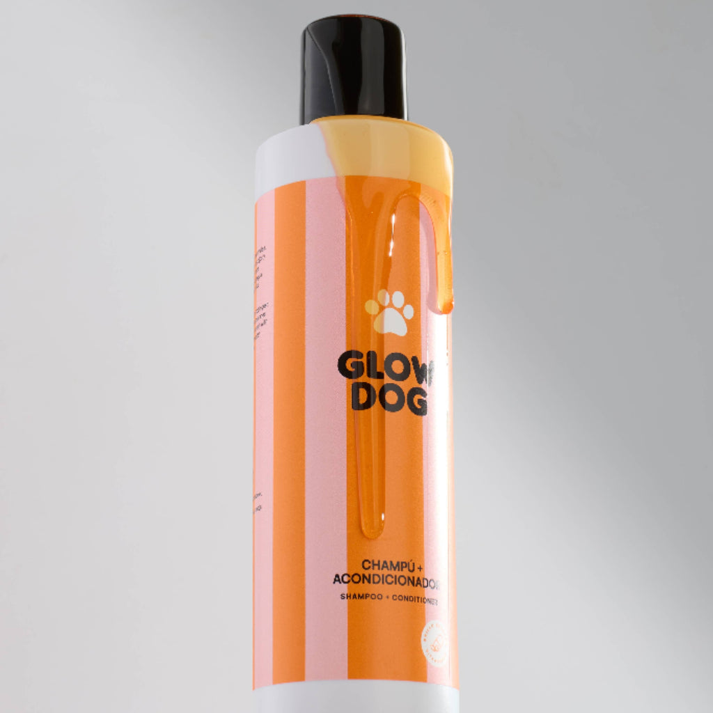 Glow Dog – Champú Vitaminado 2 en 1 para Perros