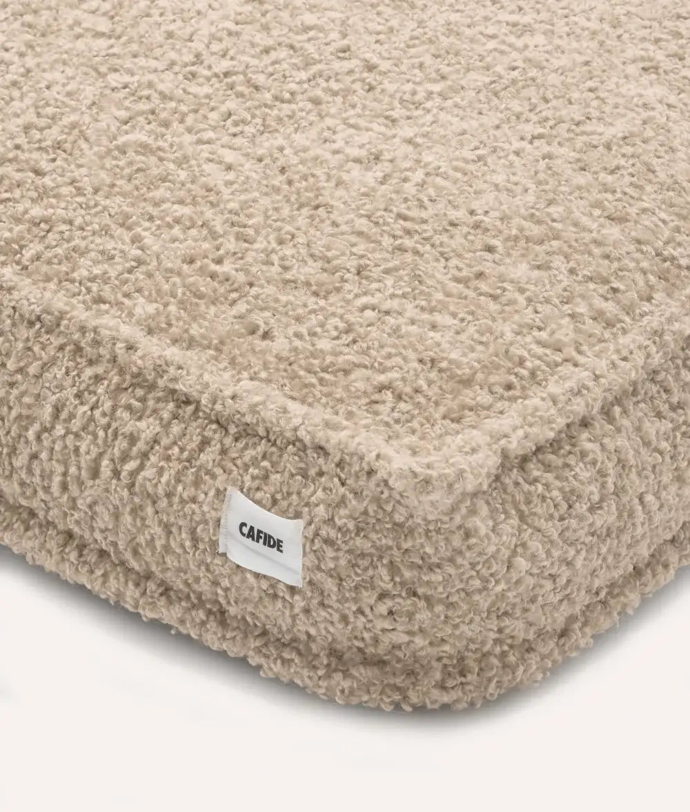 Cama Perro Borreguito Beige, Cuadra