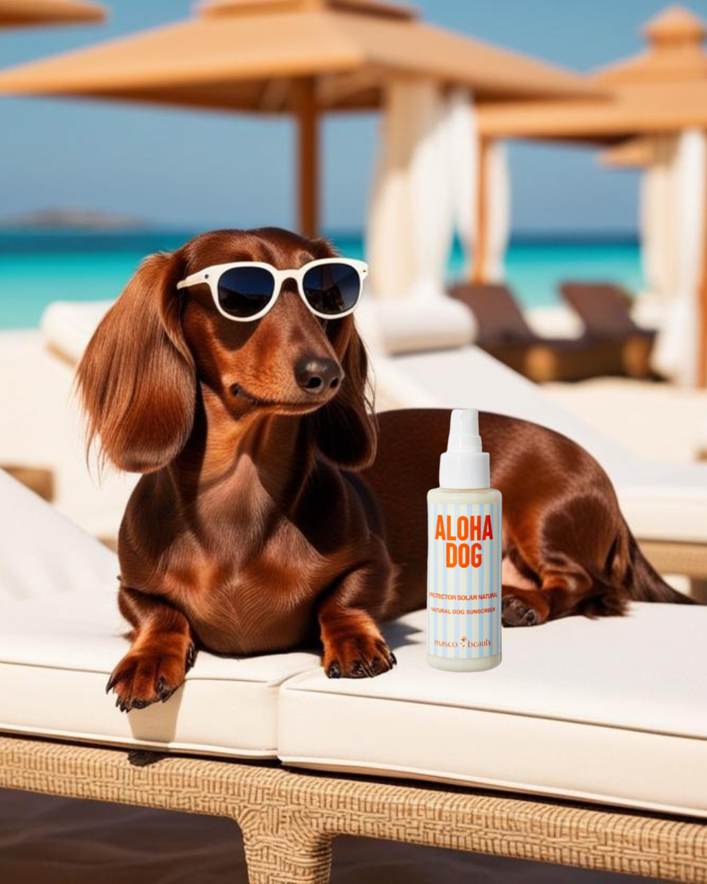 ALOHA DOG – Protector Solar Natural SPF 30 para Perros