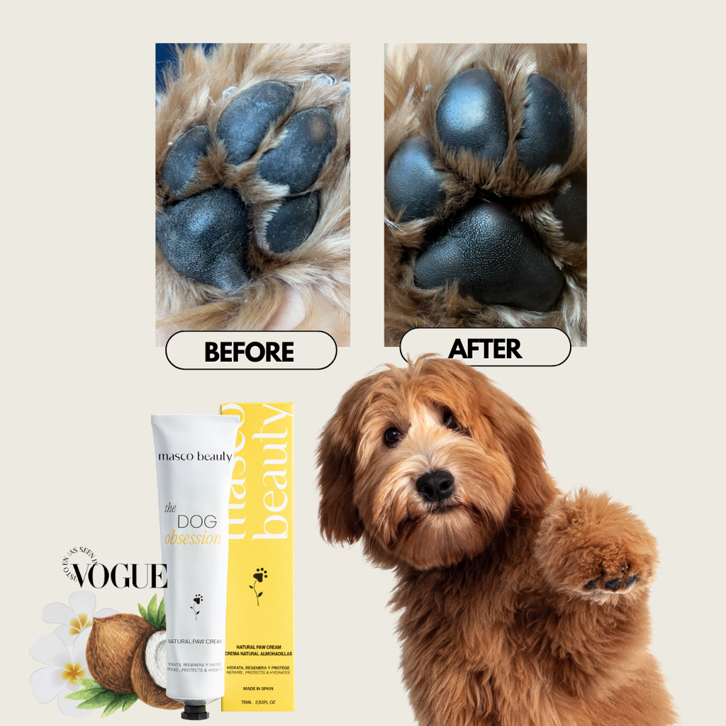 Mousse bálsamo para almohadillas de perros