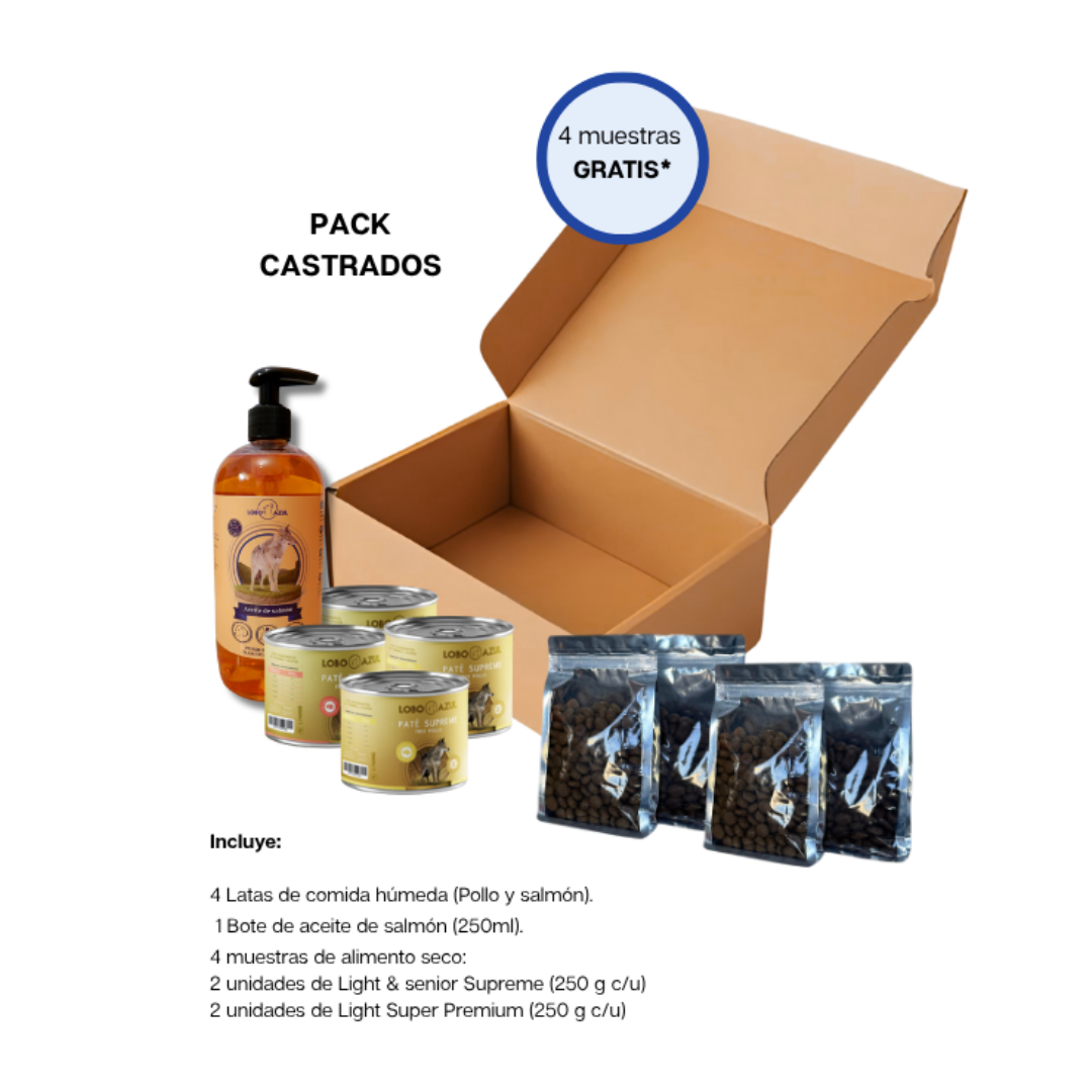 Pack castrated dogs