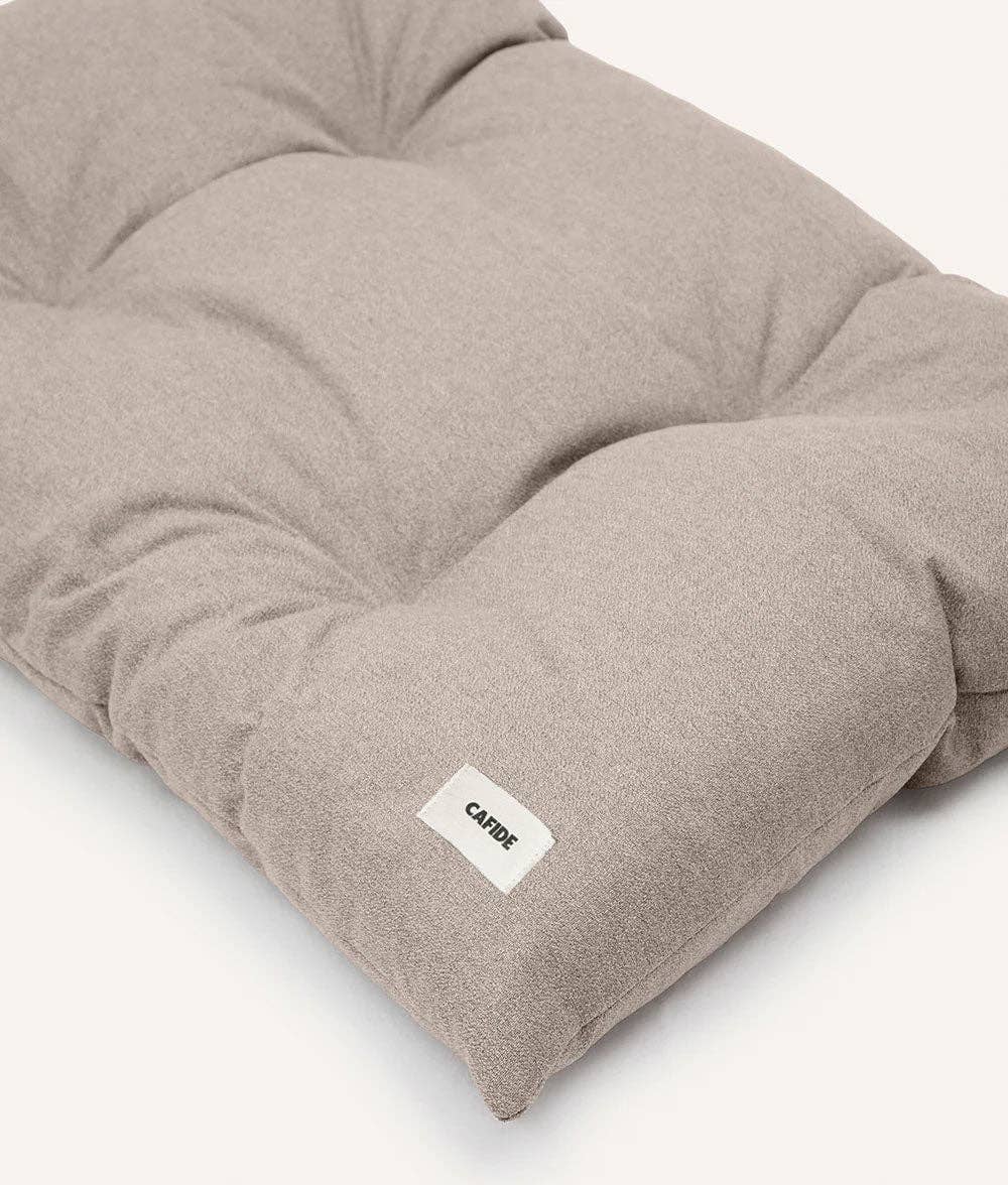 Almofada de cama para cachorro bege, Bela