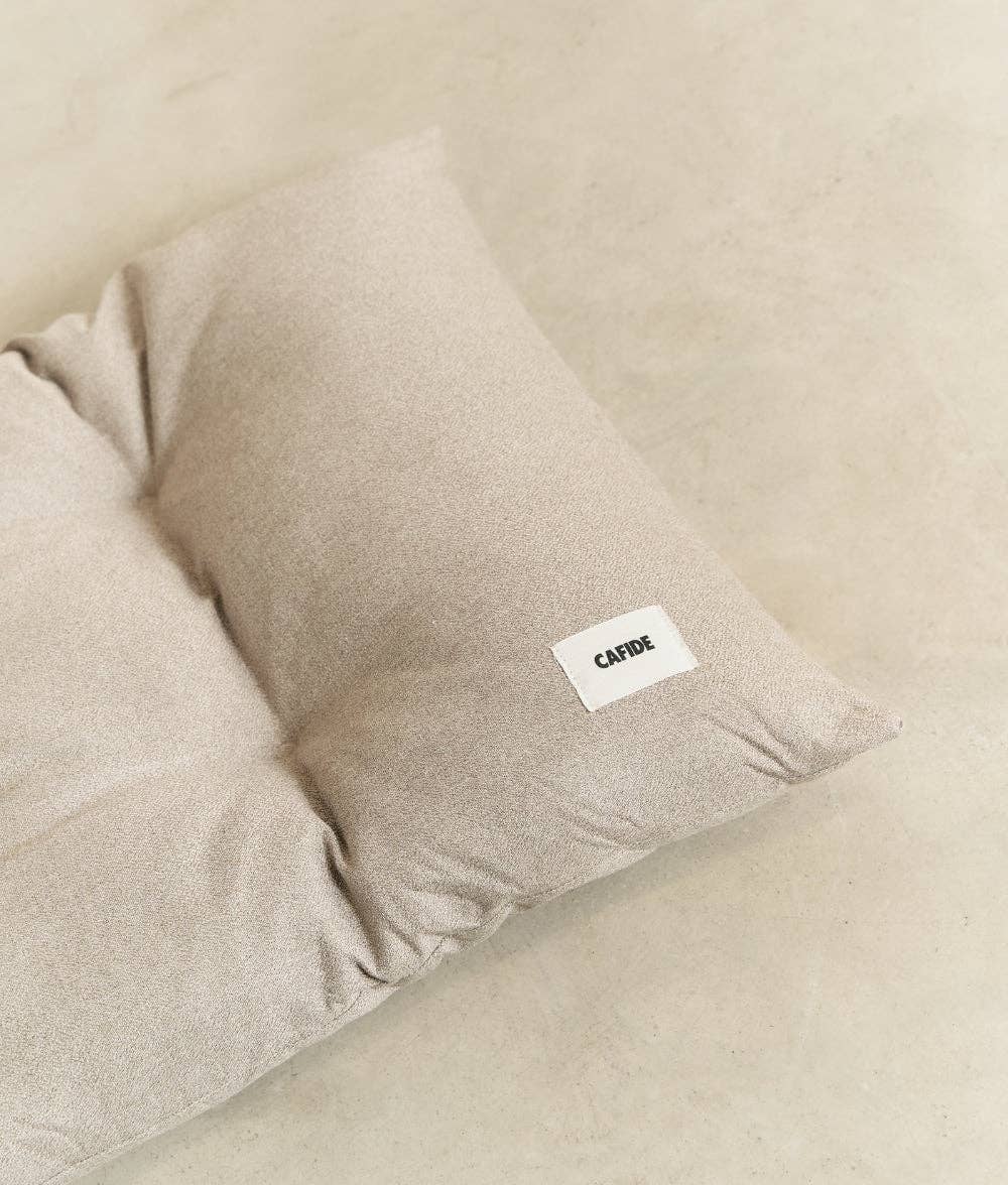 Almofada de cama para cachorro bege, Bela
